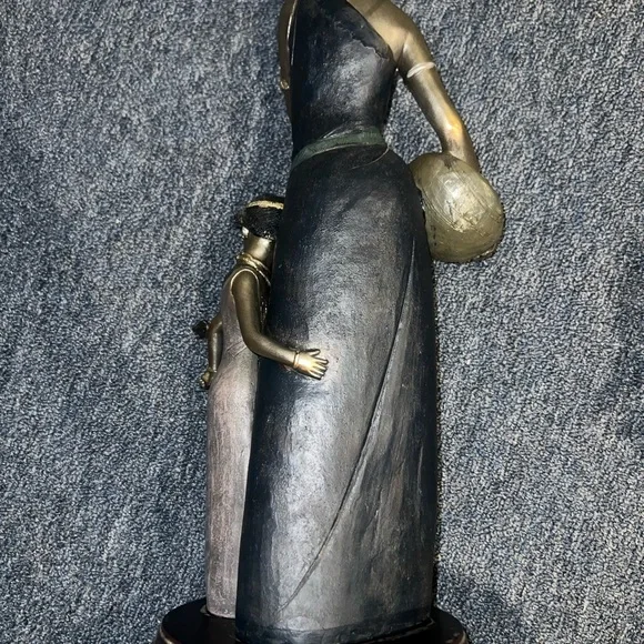 African Mother & Child, 17 1/4
